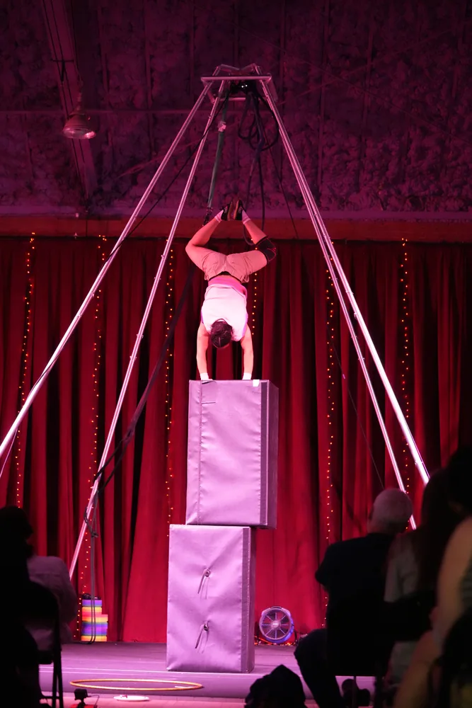 Alphabet performance highlight at Arts at the Armory